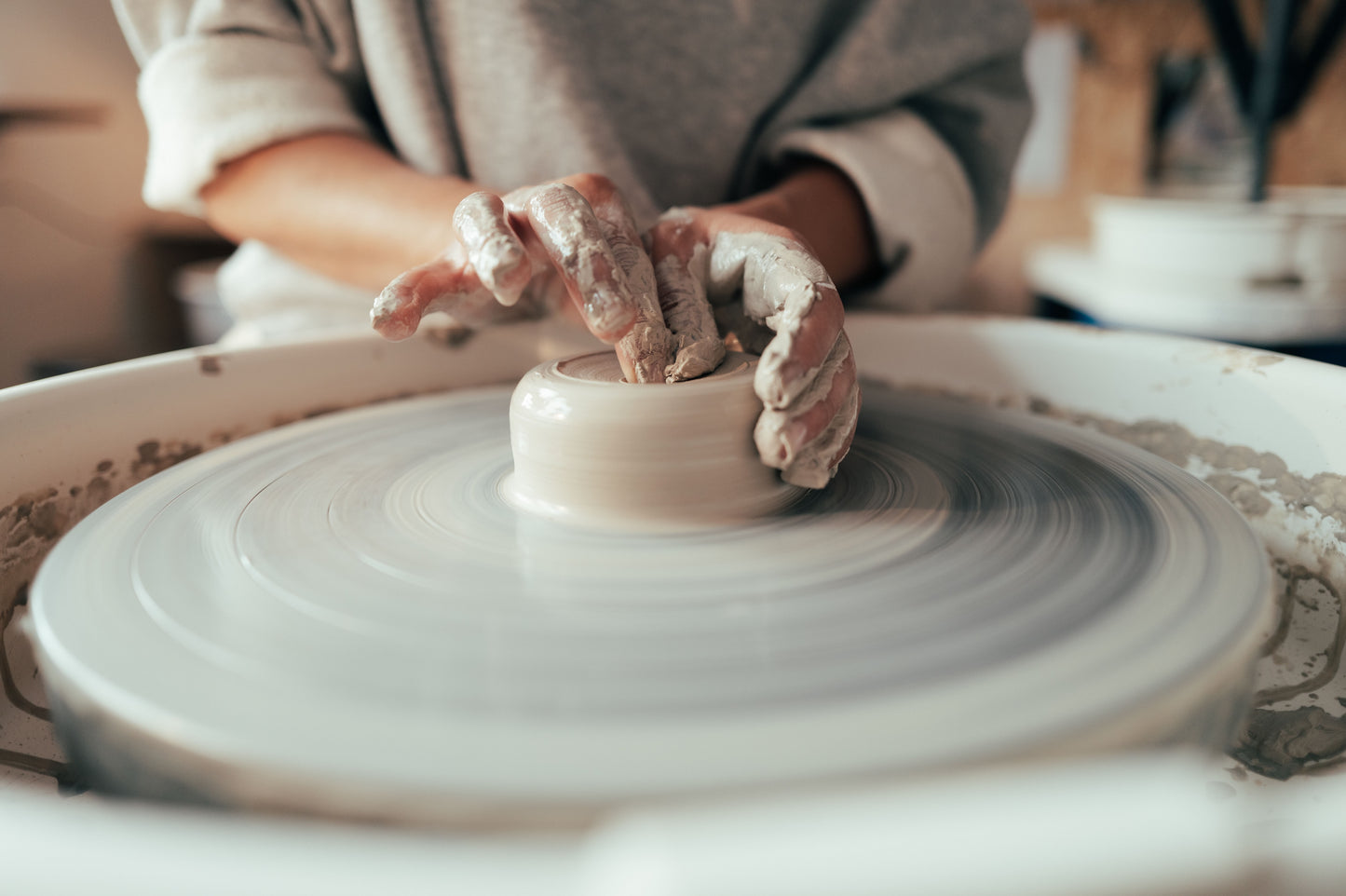 Drej & Vinkväll/ Wine & Pottery evening - Prova på att dreja 3h - Lördag 29:e augusti