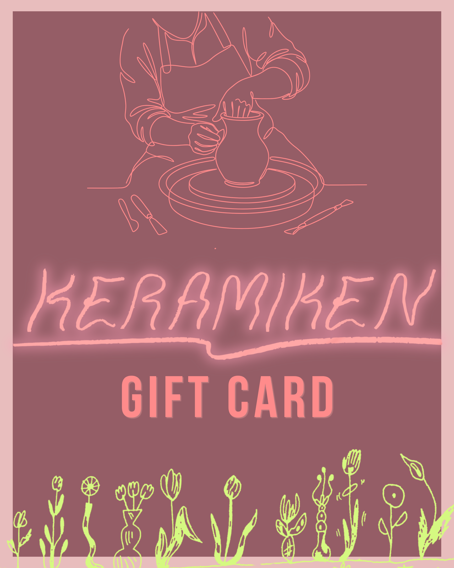 KERAMIKEN Presentkort / Gift Card