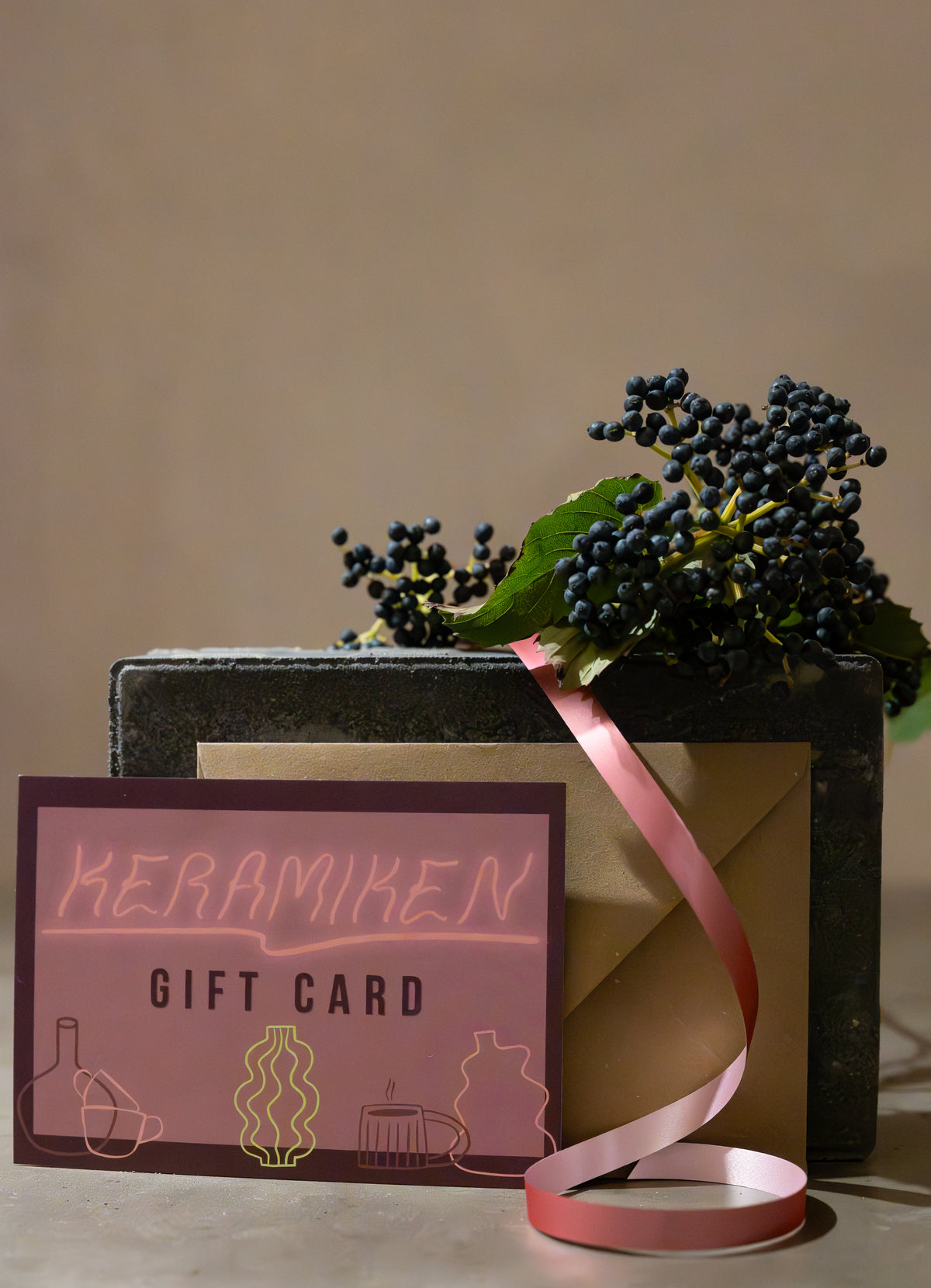 Physical Gift Card incl. Envelope + Sticker