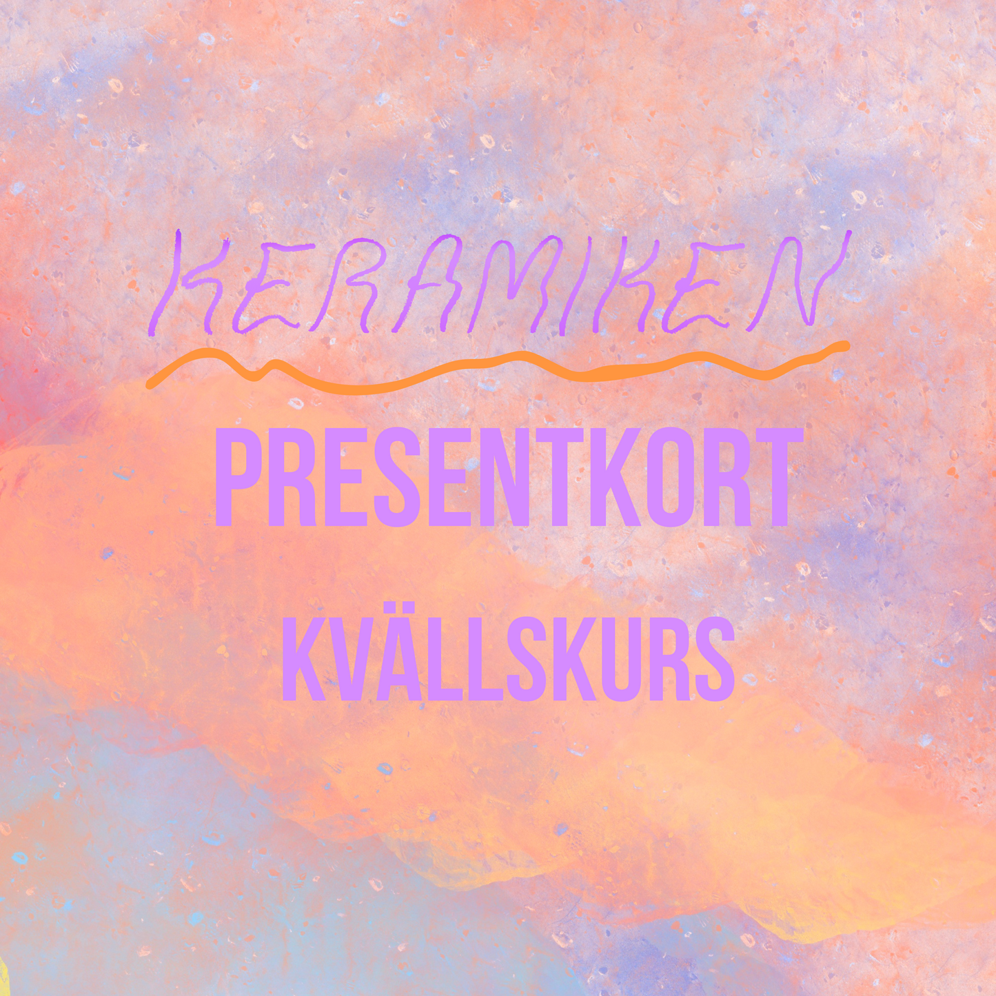 KERAMIKEN Presentkort - Kvällskurs