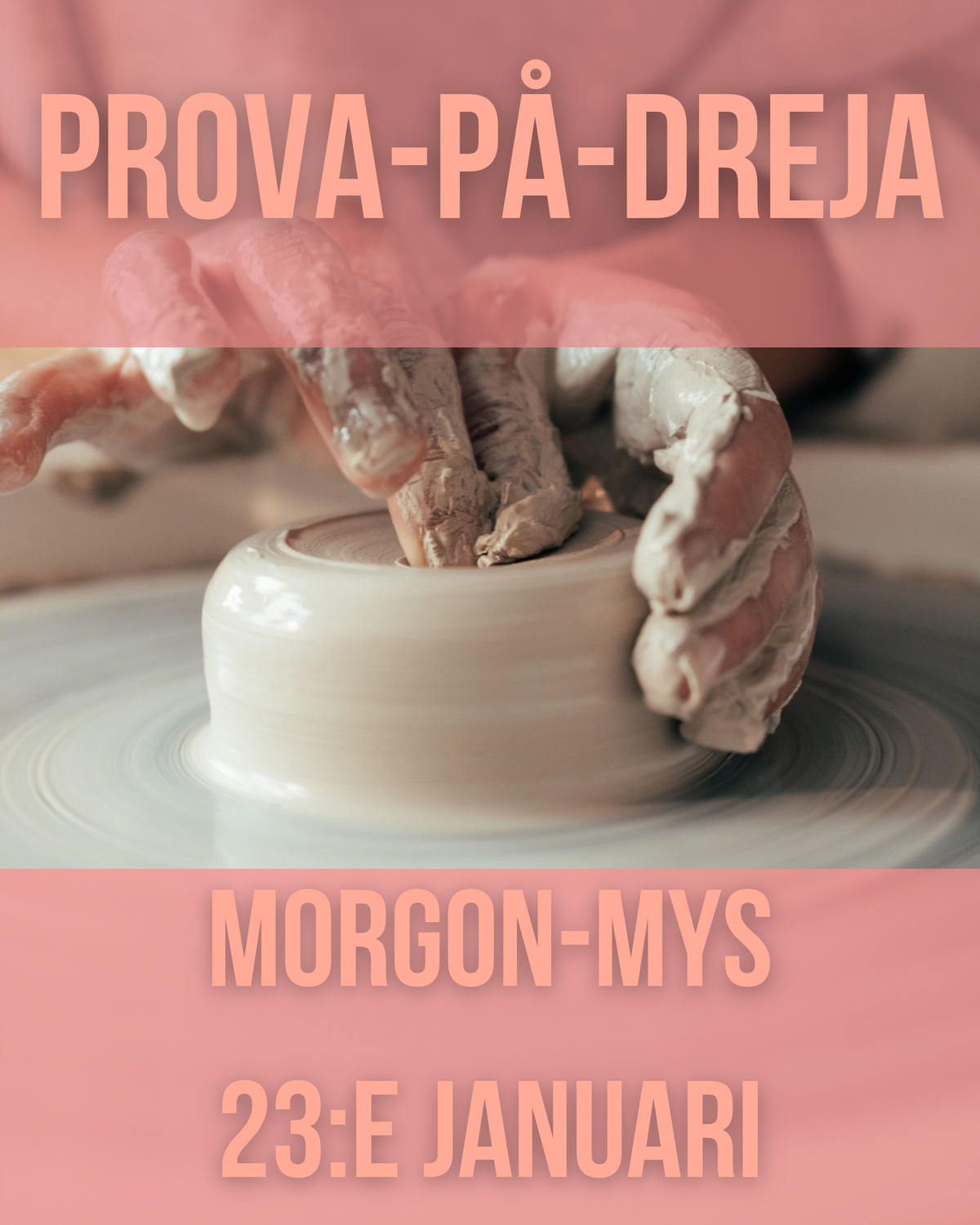 Intro to Wheel Throwing – 3 Hours – Cosy Morning Session, 23 January